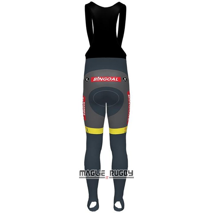 Maglia Wallonie Bruxelles Manica Lunga 2021 Giallo